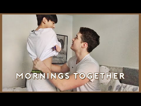 Husbands' weekend morning routine (two nice bois)