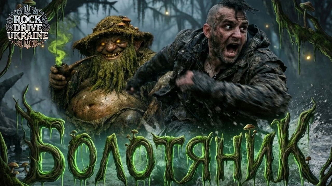 Болотяник - Авторська пісня про Шкоду Алкоголя. Rock Drive Ukraine  2026