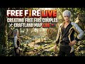Creating Free Fire Couples Craftland Map Live | Free Fire Live | Green Love Village | IronThunder75