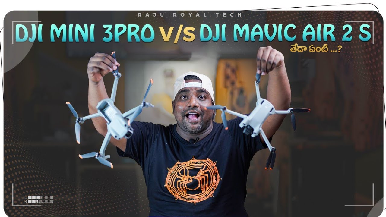 Dji Mini 3 Pro vs Mavic Air 2s Comparison | In Telugu | which Drone Is ...