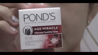 DAY CREAM ANTI AGING || Review Pond's Age Miracle Day  Cream