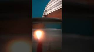 candle and glass science expriment #trending #viral #trendingshorts #shortvideo