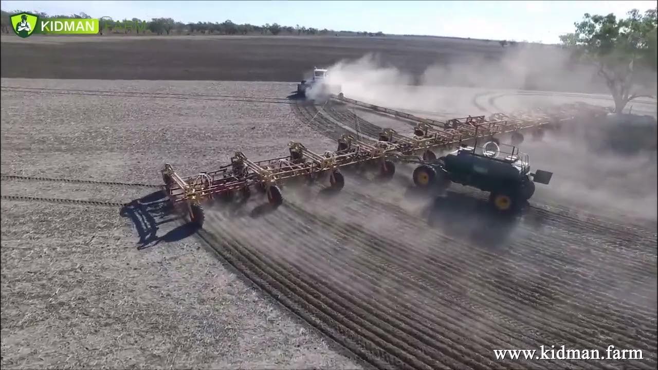 Kidman Farm Largest Air seeder YouTube