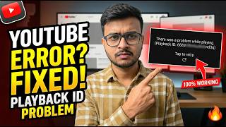 How to fix There was a Problem while playing playback ID Youtube🔥 l There was problem while playing