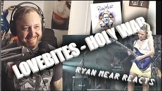 LOVEBITES - HOLY WAR - Ryan Mear Reacts!!