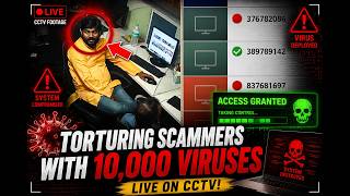I Destroyed 3 Scam Call Centers With 10,000 Viruses | Caught Live On CCTV