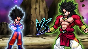 Gokhan VS Broly SSJ4 in Jump Force Mugen 🔥