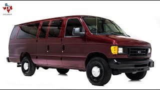 2005 Ford E350 Super Duty 15-Passenger XL Extended Van - 255 Horsepower 5.4L V8 EconoLine - For Sale