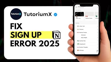 How to Fix Notion Sign Up Failed or Account Creation Stuck (2025)