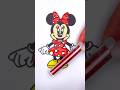 Minnie Mouse Coloring Cute Glitter Art Glitter Glitterart Color Minniemouse Cute 