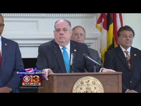 Gov. Larry Hogan Says He Will Not Vote For Trump