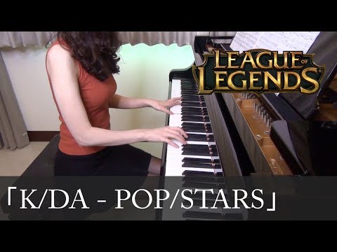 League of Legends K/DA - POP/STARS ft Madison Beer, (G)I-DLE, Jaira Burns [ピアノ]
