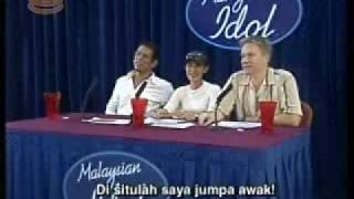 Malaysian Idol Audition - Jaclyn Victor - Singing Machine