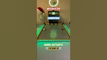 WitchDoctor vs Grindhouse  ☠️Ground Up☠️  #hexbugbattlebots #hexbugvideos #battlebots #channel