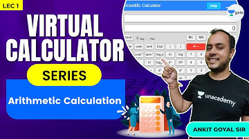 Arithmetic Calculation | Virtual Calculator | GATE 2022 | Ankit Goyal