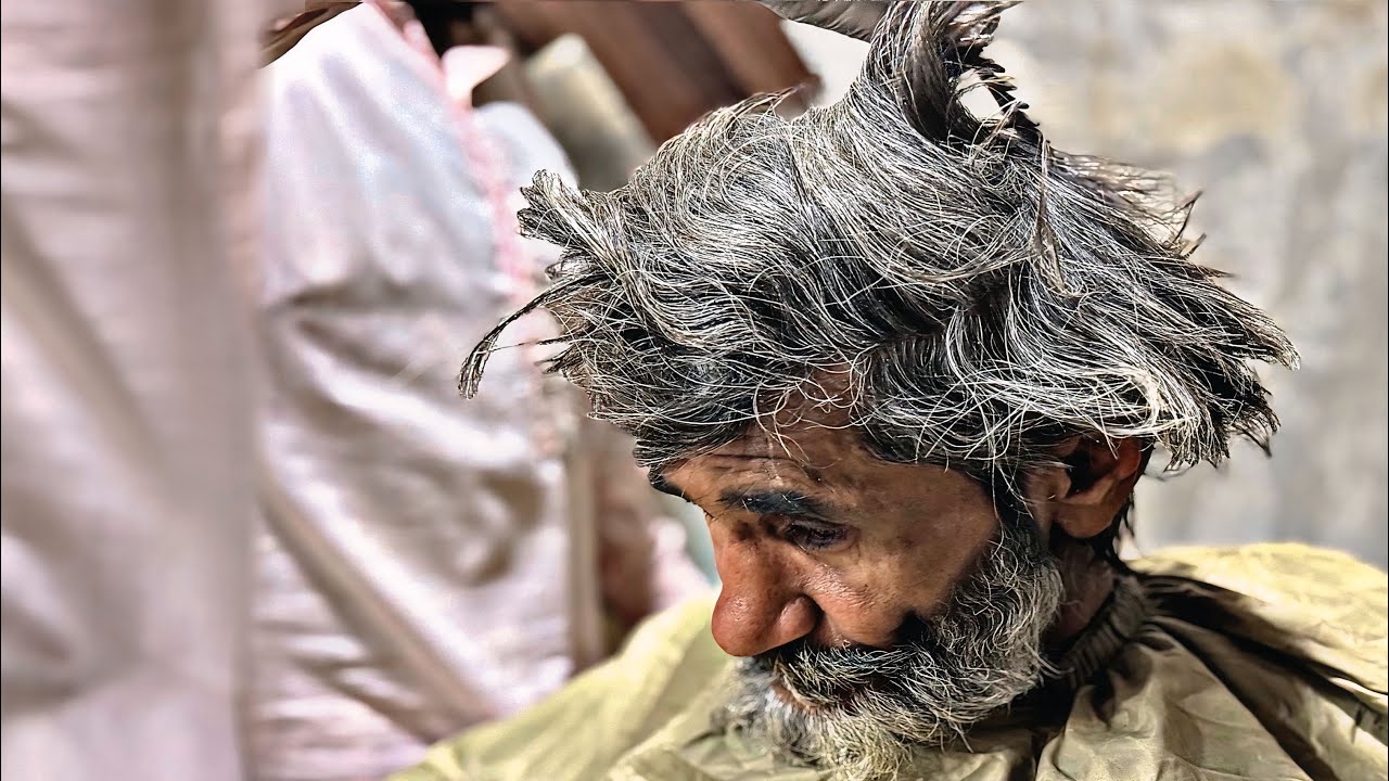 Homeless Man Very Bad Life 😭 | Hair Transformation | Insane Homeless Man | 4-Year insane Homeless