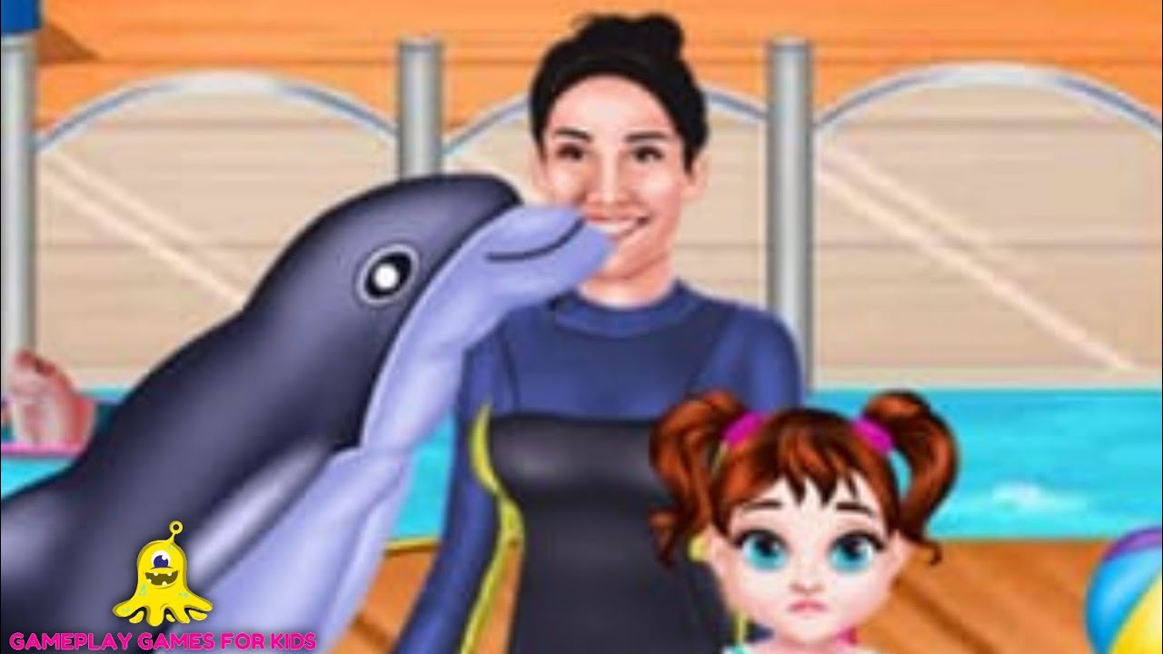 Baby Taylor Aquarium Tour Game Online GamePlay Video Made For Kids