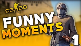 CSGO FUNNY MOMENTS 1! ANGRY RUSSIAN TEAMMATES