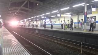 【原色】76レ EF65ｰ2119牽引 南越谷駅通過