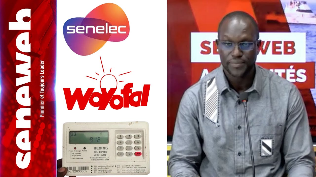 Compteur Woyofal : Comment procéder à la mise à jour - YouTube