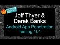 Android App Penetration Testing 101