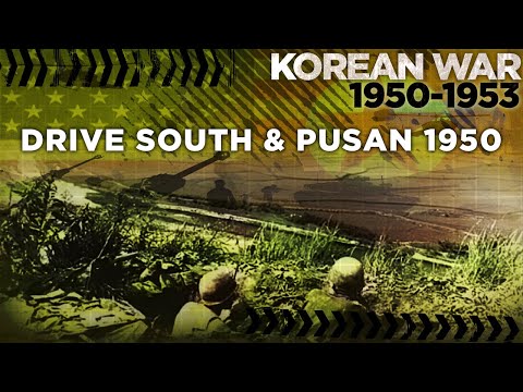 کوریائی جنگ 1950-1953 - جنوبی ڈرائیو اور پوسن کی جنگ - سرد جنگ کی دستاویزی فلم