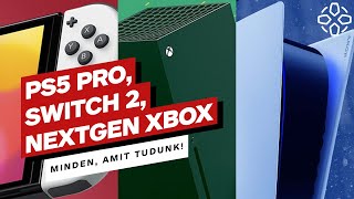 PS5 Pro, Nintendo Switch 2, nextgen Xbox: Minden, amit tudunk a készülő új konzolokról!