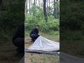 Solo Camping, Tent pitched. Campfire.🔥⛺#asmrcamping #cozyvibes #solocamping #forestrelaxation