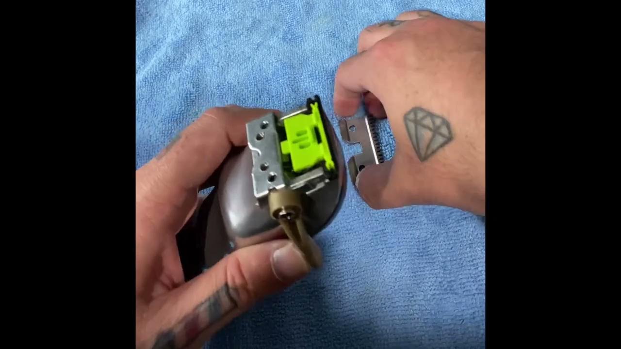Wahl X Oster blade cam install YouTube