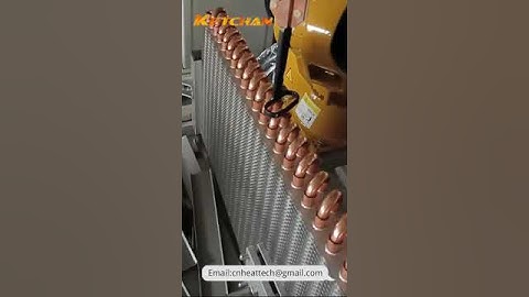 Robot Induction Brazing Return Copper