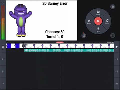 Behind the scenes of: 3D Barney Error (Barney Error 111.27) (Part 1)