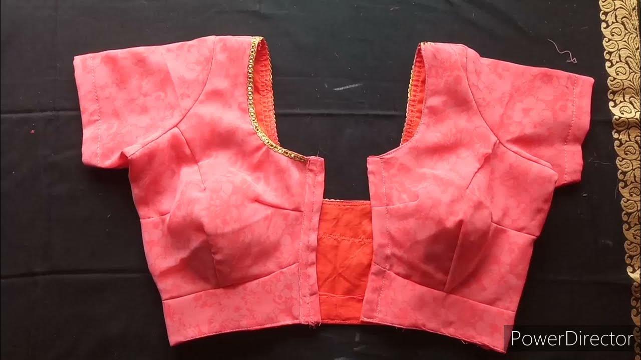 Lining Blouse Cutting and Stitching YouTube