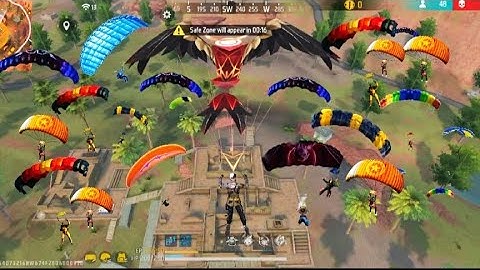 FREE FIRE GAME PLAY SOLO MATCH BR RANK IN KALAHARI MAP NEW SEASON