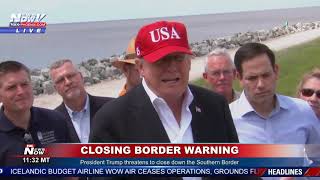 President trump threatens to shut down ...