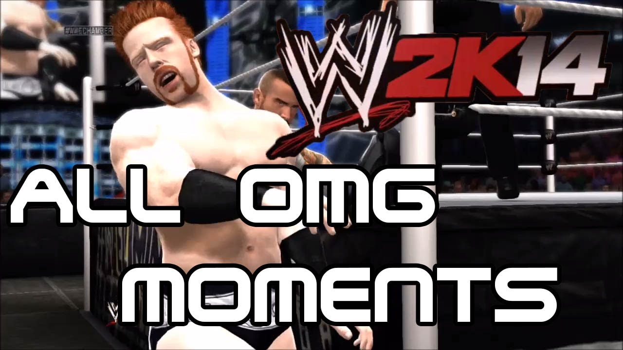 WWE 2K14: ALL OMG MOMENTS