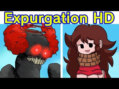 Friday Night Funkin' VS Tricky HD Over EXPURGATION HD (FNF HD Mod/Hard) (Tricky Mod 2.0 Remastered)