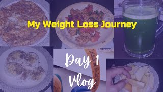 What I eat in a day | Day 1 of Weight Loss Diet Plan #WeightLoss by Foodie's Fitness Journey