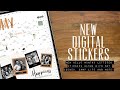 Hello Month Stickers, Camp Life stickers + more! The best digtial stickers 🤩