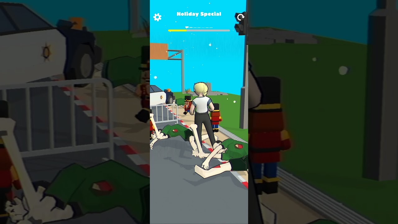 Slow mo run game play holiday special 