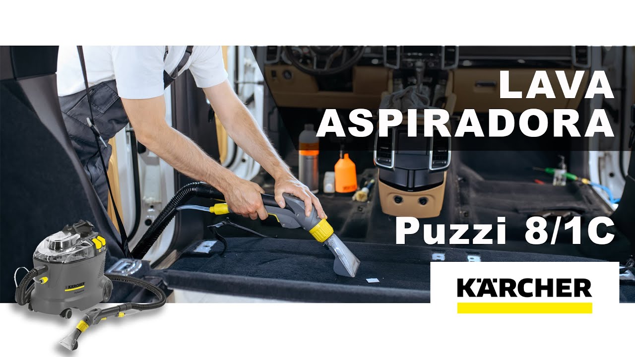 Lava Aspiradora Karcher Puzzi 1.100-228.0 Gris