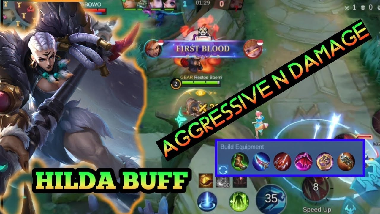 HILDA Buff Very Aggressive!!!