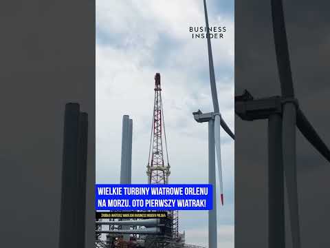 Orlen instaluje wielkie turbiny wiatrowe na morzu. Oto pierwszy taki wiatrak