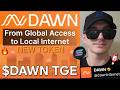 $DAWN - DAWN INTERNET TOKEN TGE CRYPTO COIN DECENTRALIZED AUTONOMOUS WIRELESS NETWORK SOLANA DEPIN
