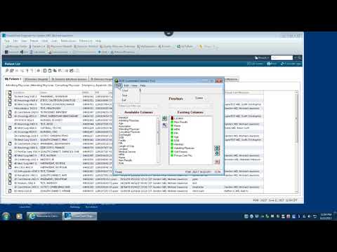 Cerner Part 1 Creating a Patient List