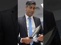 PM Rishi Sunak - Knife crime has no place on our streets