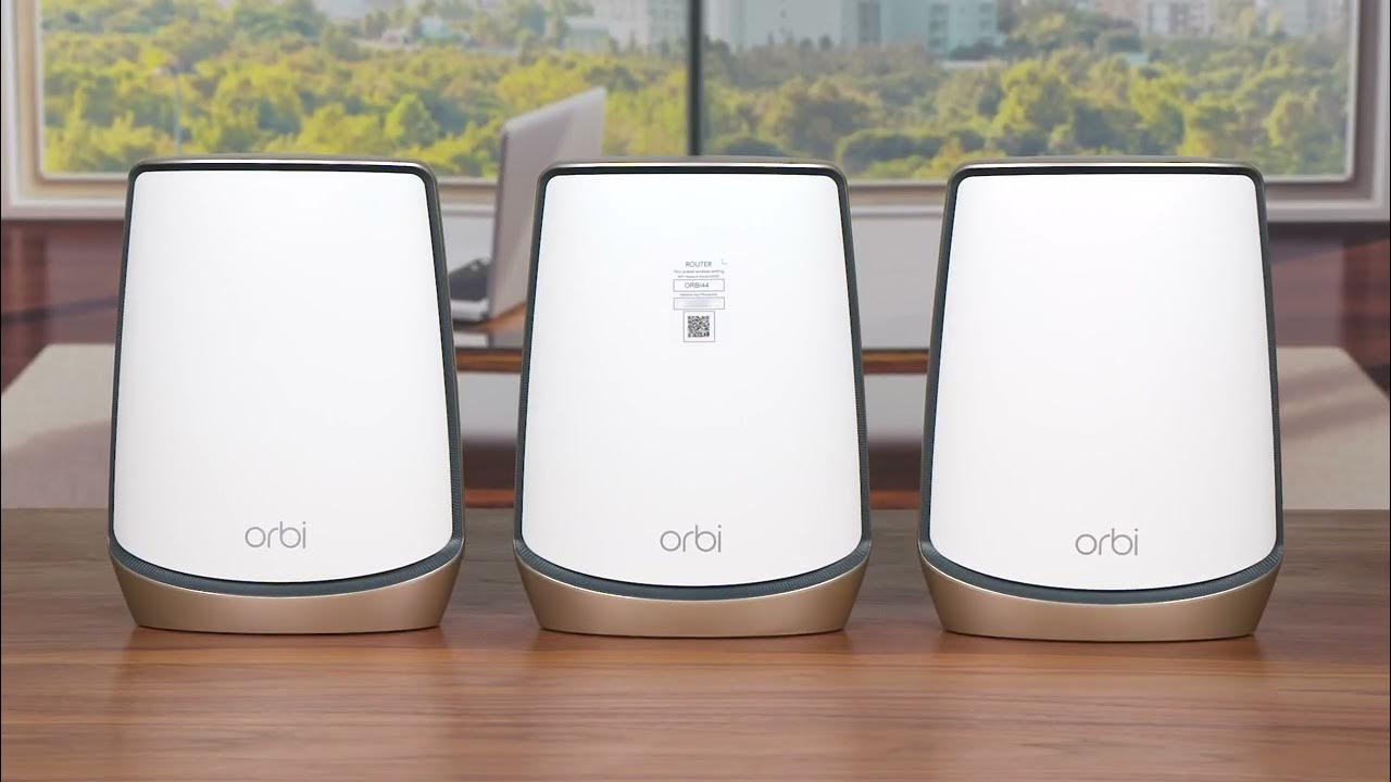 Unboxing the Orbi 860 Series TriBand WiFi 6 Mesh System YouTube