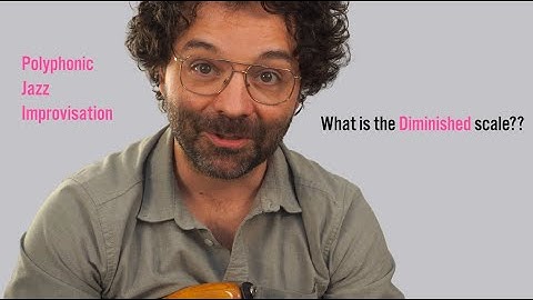 Foundations 1.2: The Diminished Scale [Barry Harris Improvisational Method] #jazz #improvisation