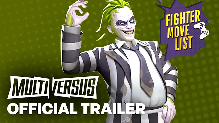 MultiVersus - Beetlejuice Fighter Move Set Overview Trailer
