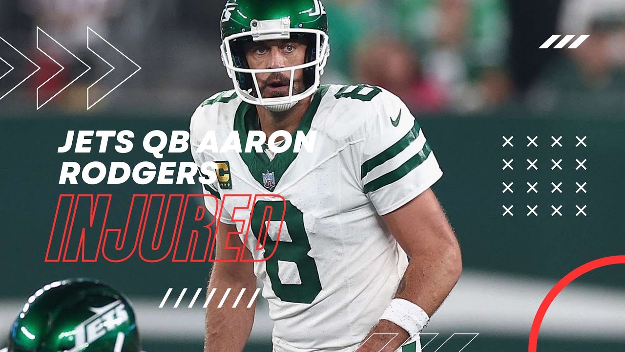 Jets fear QB Aaron Rodgers suffered serious Achilles injury | NFL - YouTube