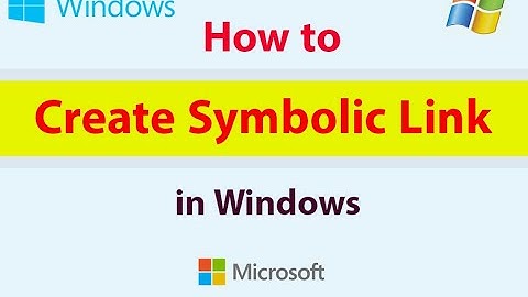 How to create symbolic link in windows | #symbolic_link | #windows